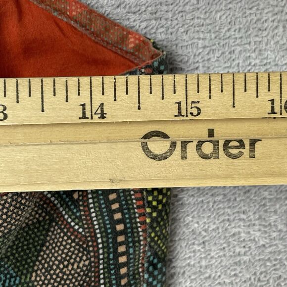 Arizona Jeans Aztec Tribal Print Strapless Dress Women's Size Large Short Cotton - Picture 9 of 14